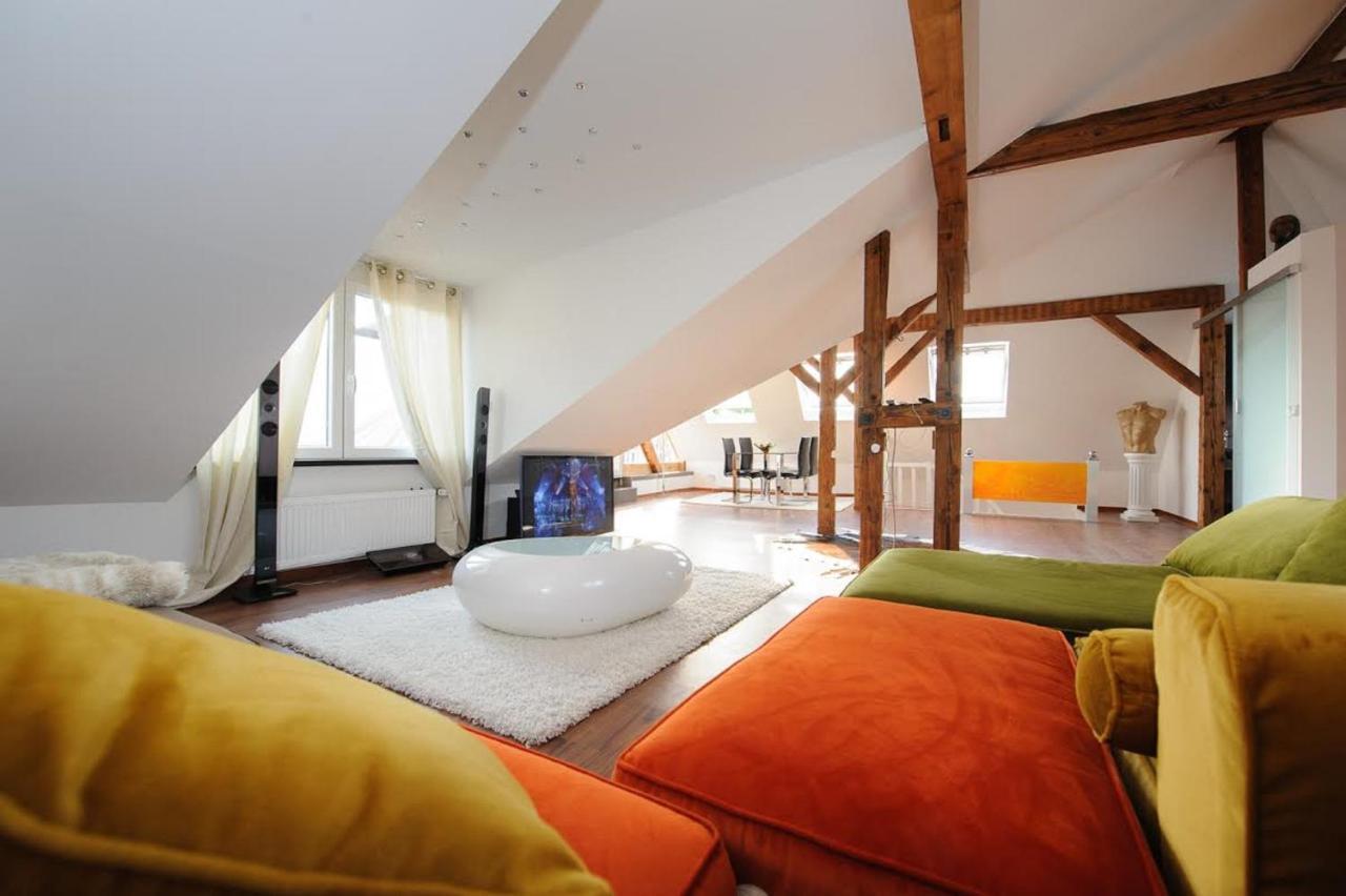 City Penthouse Mit Dachterrasse Freiburg Bagian luar foto